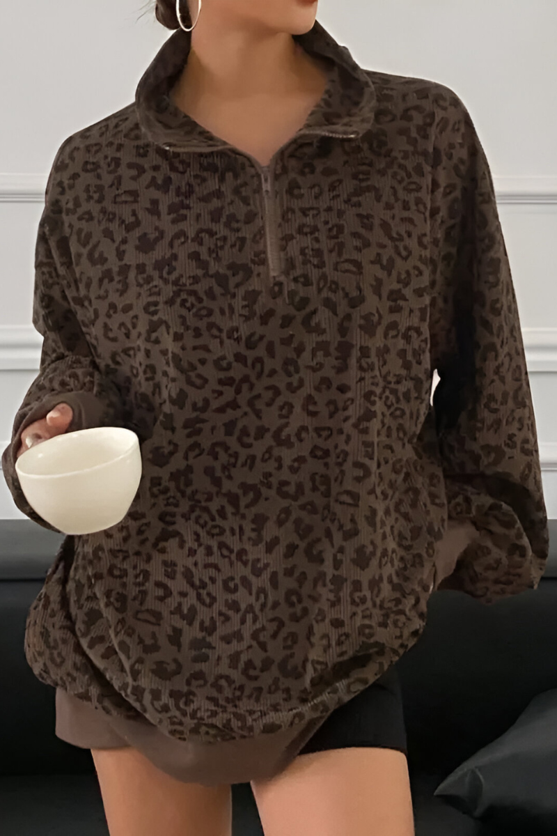 Trui Dames met Dierenprint