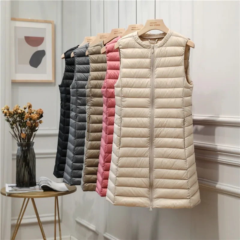 Bodywarmer Dames Gewatteerd Ultralicht