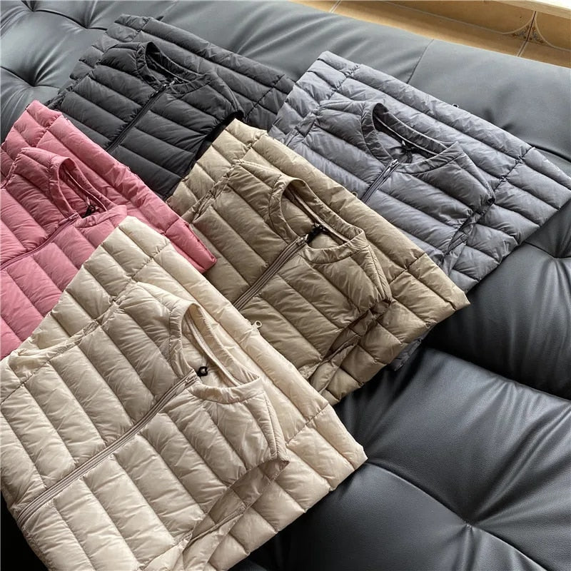 Bodywarmer Dames Gewatteerd Ultralicht
