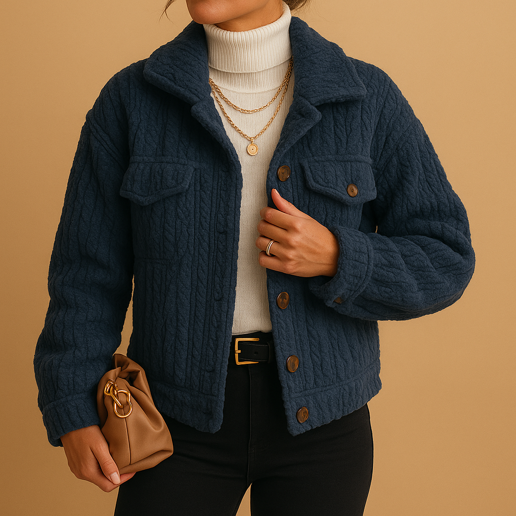 Teddy Trucker Jas Dames met Sherpa Voering