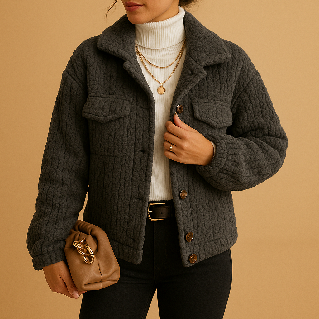 Teddy Trucker Jas Dames met Sherpa Voering